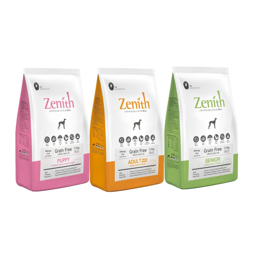 【ZENITH 先利時】犬用低敏無穀軟飼料系列3KG(幼母/全齡/高齡)