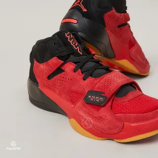 【NIKE 耐吉】Jordan Zion 2 Red Suede Gum 男鞋 紅色 魔鬼氈 氣墊 籃球鞋 DO9072-600