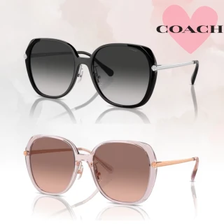 【COACH】時尚大鏡框太陽眼鏡(HC8403D-50023C、570513 59mm)