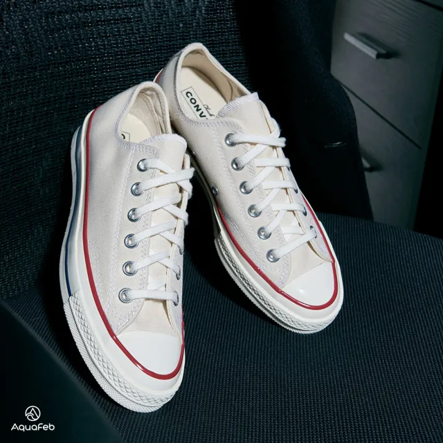 【CONVERSE】Chuck Taylor All Star ’70 男鞋 女鞋 米白色 低筒 1970 三星標 帆布鞋 162062C