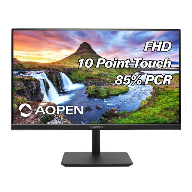 AOPEN 24VT0Y 24型 IPS 平面觸控螢幕 FHD 1920x1080 75Hz HDMI VGA 輸入 3年保固