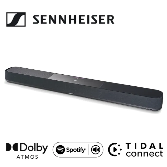 【SENNHEISER 森海塞爾】聲霸劇院喇叭(AMBEO Soundbar Plus)