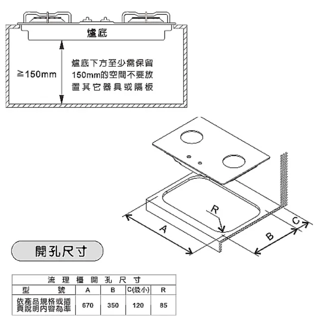 【Eiffel 愛菲爾】EG-2202NG1二級節能兩口檯面瓦斯爐天然瓦斯(愛菲爾檯面爐)