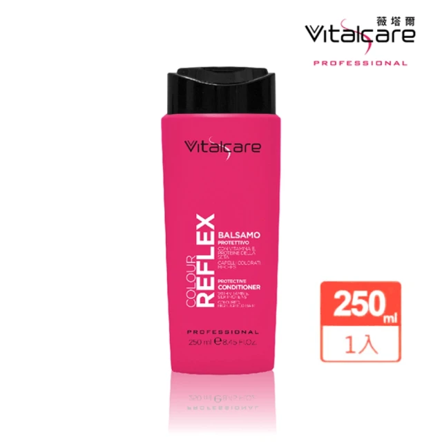 Vitalcare 薇塔爾 蠶絲蛋白水晶護色潤髮乳-250ml(染髮、挑染髮質專用)