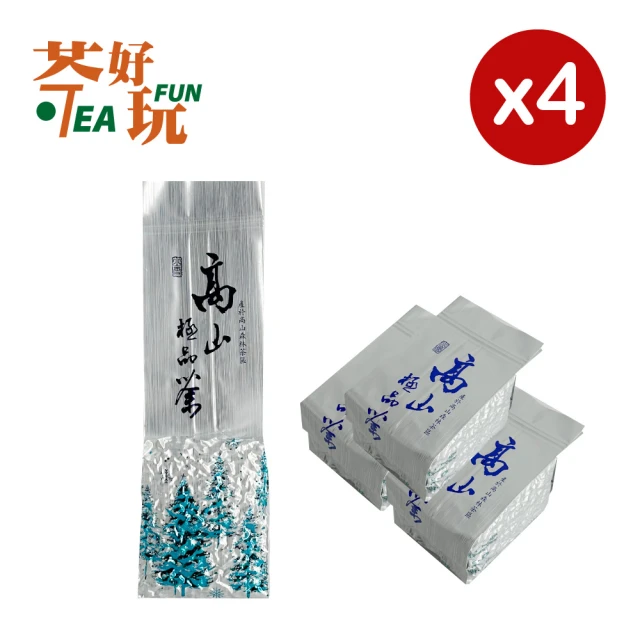 茶好玩 前世系列口糧茶組 前世阿里山+前世杉林溪(4包150