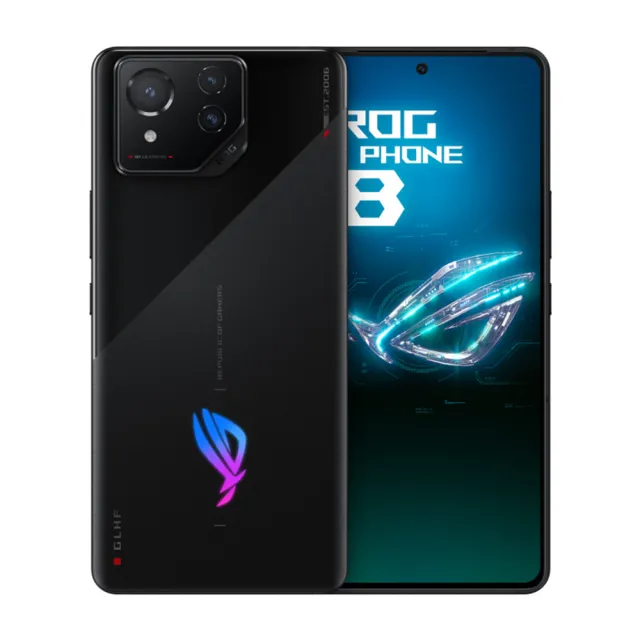 【ASUS 華碩】ROG Phone 8 5G 6.78吋(16G/512G/高通驍龍8 Gen3/5000萬鏡頭畫素/AI手機)