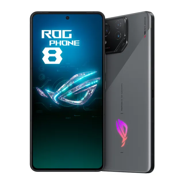 【ASUS 華碩】ROG Phone 8 5G 6.78吋(16G/512G/高通驍龍8 Gen3/5000萬鏡頭畫素/AI手機)