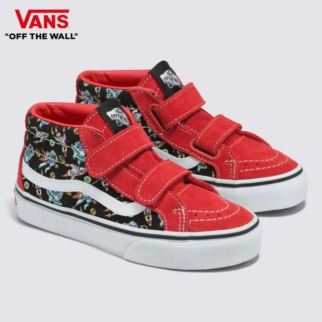 【VANS 官方旗艦】男中童鞋 女中童鞋 魔鬼氈 休閒鞋(多款任選)