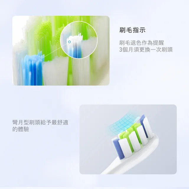 【Oclean  歐可林】牙菌斑清潔型刷頭-P1C5