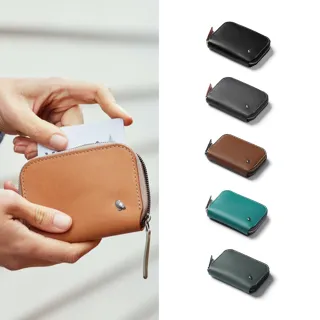 【Bellroy】Folio Mini RFID 植鞣皮拉鍊短夾(原廠授權經銷)