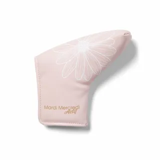 【MARDI MERCREDI】L型推桿套 粉色 經典小雛菊 高爾夫球系列 BLADE PUTTER COVER DUO FLOWERS