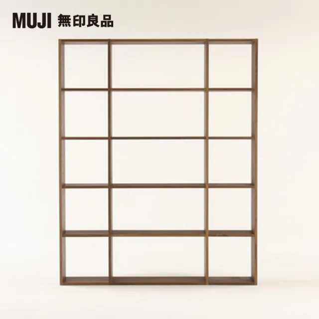 【MUJI 無印良品】自由組合層架/橡木/5層/寬版追加用(大型家具配送)