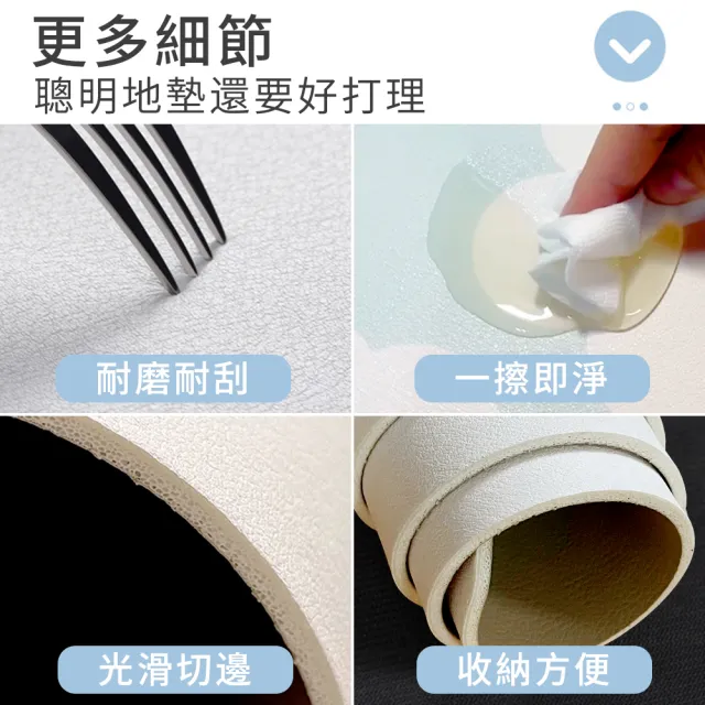 【半島良品】任選1-2組-真正吸水防油污防滑5.0黑科技軟式皮革地墊(瞬吸瞬乾防滑 多款任選 台灣設計印刷)