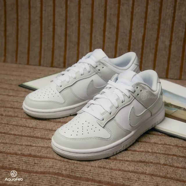 【NIKE 耐吉】W Dunk Low Photon Dust 女鞋 灰白色 低筒 經典 休閒鞋 DD1503-103