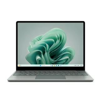 【Microsoft 微軟】A福利品 Surface Laptop Go3 12.4吋 i5輕薄觸控筆電-莫蘭迪綠(i5-1235U/8G/256GB/W11)