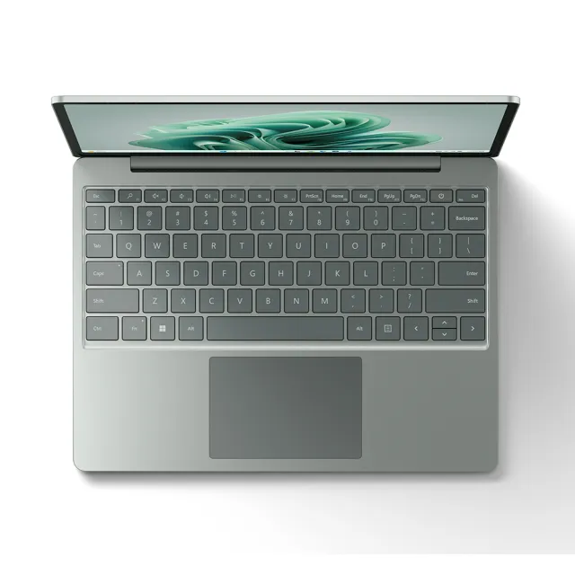 【Microsoft 微軟】A福利品 Surface Laptop Go3 12.4吋 i5輕薄觸控筆電-莫蘭迪綠(i5-1235U/8G/256GB/W11)