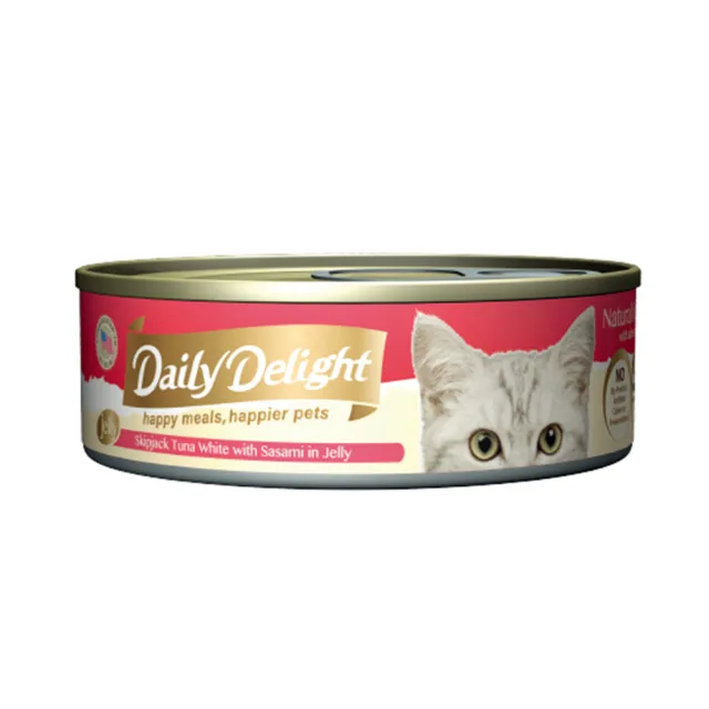 【Daily Delight 爵士貓吧】機能化毛餐 80g*24罐/箱(貓罐、副食)