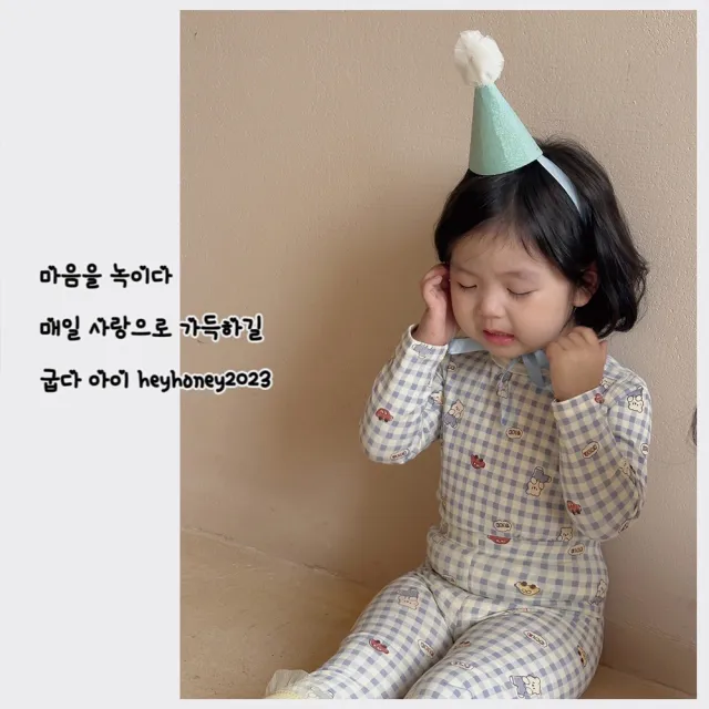 【MANI 瑪尼】兒童韓風秋冬萊卡套裝(男女童彈力居家服 秋冬保暖套裝 萊卡棉居家服)