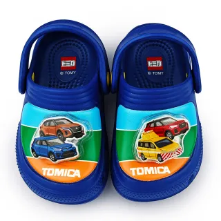 【童鞋城堡】中童 花園鞋 電燈鞋 TOMICA多美車(TM1889-藍)