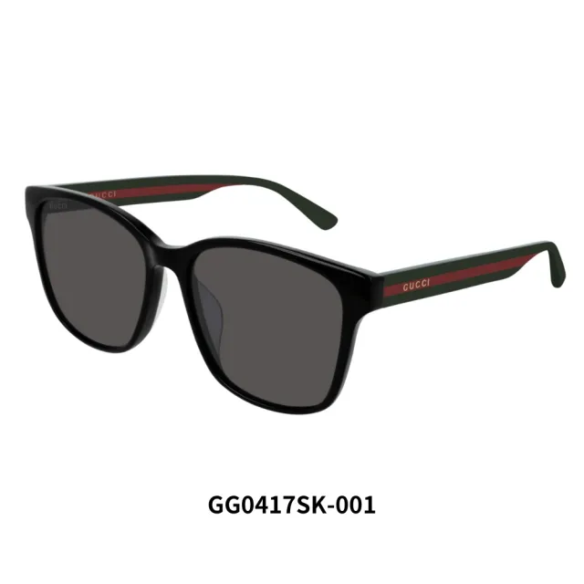 【GUCCI 古馳】韓版膠框太陽眼鏡組合(GG0632SA、GG0636SK、GG0637SK、GG0765SA 多款任選)