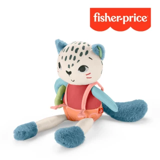 【Fisher price 費雪】花豹安撫玩偶(寶寶安撫/嬰兒玩具/彌月禮/新生兒)