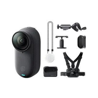 【Insta360】GO 3S 拇指防抖相機 128G星耀黑 騎行套餐(東城代理商公司貨)