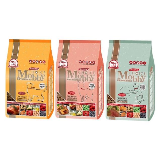 【Mobby 莫比】愛貓無穀配方 1.5kg（鹿肉  煙燻鮭魚 鵪鶉  鴨肉 鱒魚  煙燻鮭魚） 貓糧、貓飼料、貓乾糧 