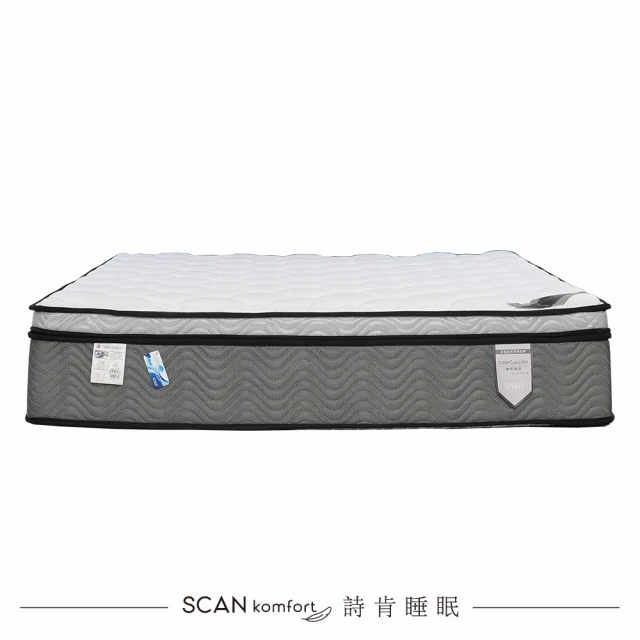 SCANTEAK 詩肯柚木 SD9612 雙人加大6尺床墊