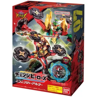 【BANDAI 萬代】代理版 特攝 暴太郎戰隊 忍忍者 配件套組 可動公仔