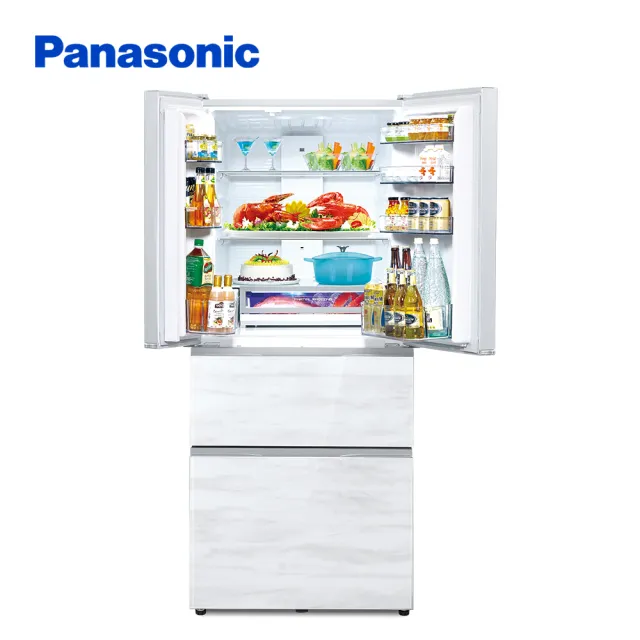 【Panasonic 國際牌】610公升一級能源效率四門變頻冰箱-雅士白(NR-D611XV-W)