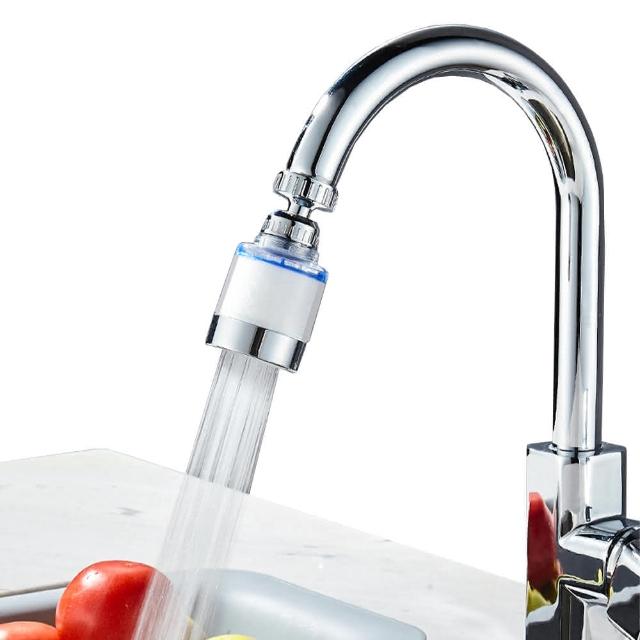 【樂居家】廚房水龍頭過濾器-短款 濾心 轉接頭 節水器 加壓器 延伸器 過濾水質 萬向水龍頭 花灑 防噴濺 