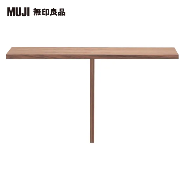 【MUJI 無印良品】自由組合/胡桃/5層2列開放追加棚(大型家具配送)