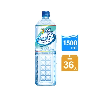 【舒跑】鹼性離子水1500mlx3箱(共36入)