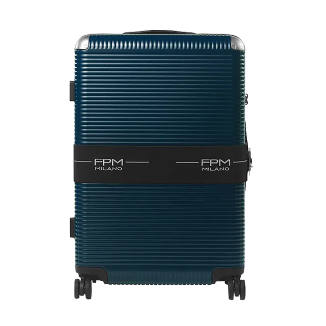 【FPM MILANO】BANK ZIP DELUXE Navy Blue 系列30吋行李箱 海軍藍-平輸品(A2207601106)