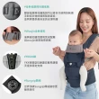 【hugpapa】DIAL-FIT PRO 韓國嬰兒透氣減壓 新生兒腰凳背巾(奢華全配組  前口水巾  新生兒墊  保暖罩)