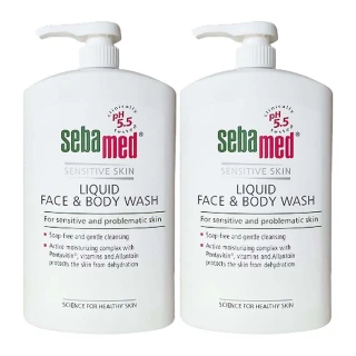 【SEBAMED】潔膚露1000ml 1+1組(大容量 買一送一超值組合 有外盒)