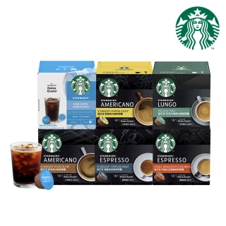 【STARBUCKS 星巴克】多趣酷思咖啡膠囊12顆/盒