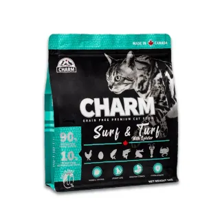 【CHARM 野性魅力】海陸龍蝦盛宴貓1kg(無穀、貓糧、貓飼料)