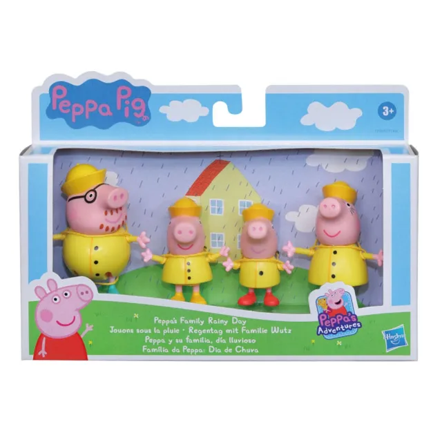 【ToysRUs 玩具反斗城】Peppa Pig粉紅豬小妹 佩佩豬家族角色組- 隨機發貨