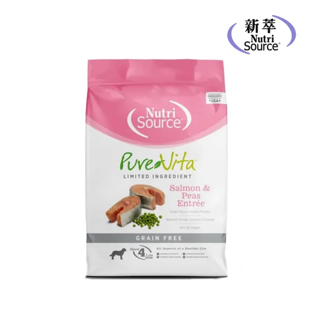 【Nutri Source 新萃】PV天然寵糧極低敏無穀全齡犬糧 15lb/6.8kg(狗糧、狗飼料)