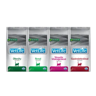【Farmina 法米納】VC 5kg｜VetLife獸醫寵愛天然處方貓糧 5公斤 處方貓飼料(VC1 VC4 VC5 VC7)