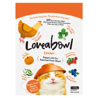 【Loveabowl囍碗】無穀天然糧-全齡貓-雞肉1kg