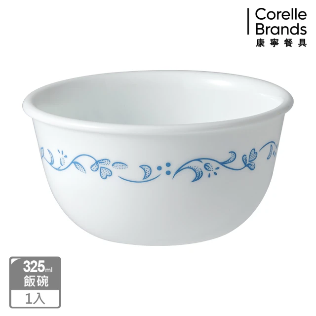 CorelleBrands 康寧餐具 鄉野藍325ml中式碗