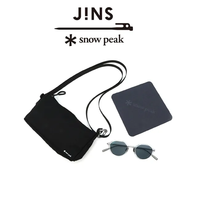 【JINS】x Snow Peak 聯名第3彈 磁吸式兩用SWITCH眼鏡 透明x駕駛(UMF-23S-017)
