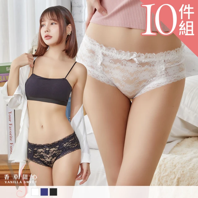 I-ONI 愛歐妮 6件-花憶柔情40支雙層腰頭棉質內褲(M