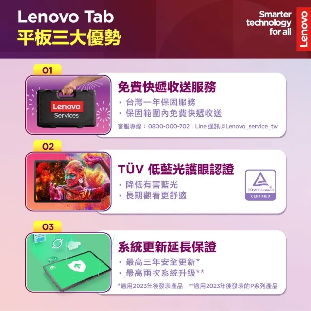 【Lenovo】Tab M11 11吋平板電腦 TB330FU(8G/128G/ZADA0208TW)(口袋行電組)