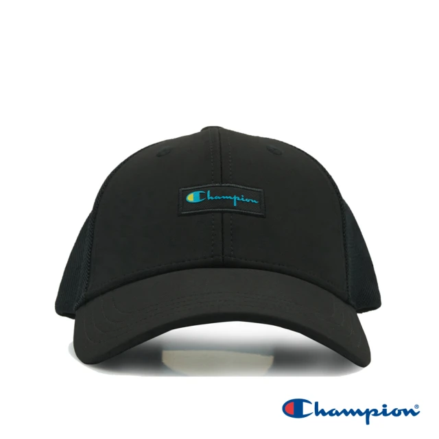 Champion 官方直營-SZ LOGO印花網帽-童(黑色)