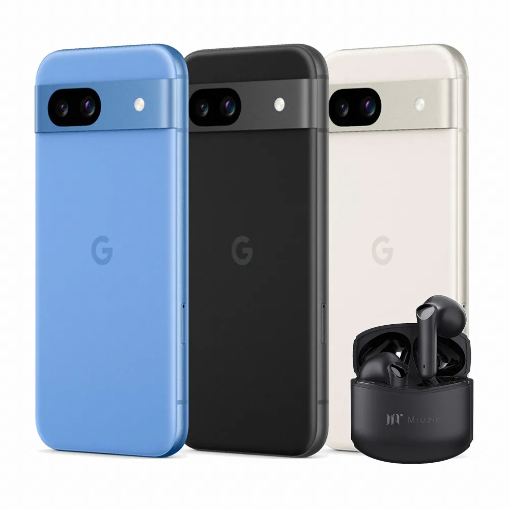 【Google】Pixel 8a 6.1吋 5G(8G/128G/Google Tensor G3/6400萬像素/AI手機)(無線耳機組)