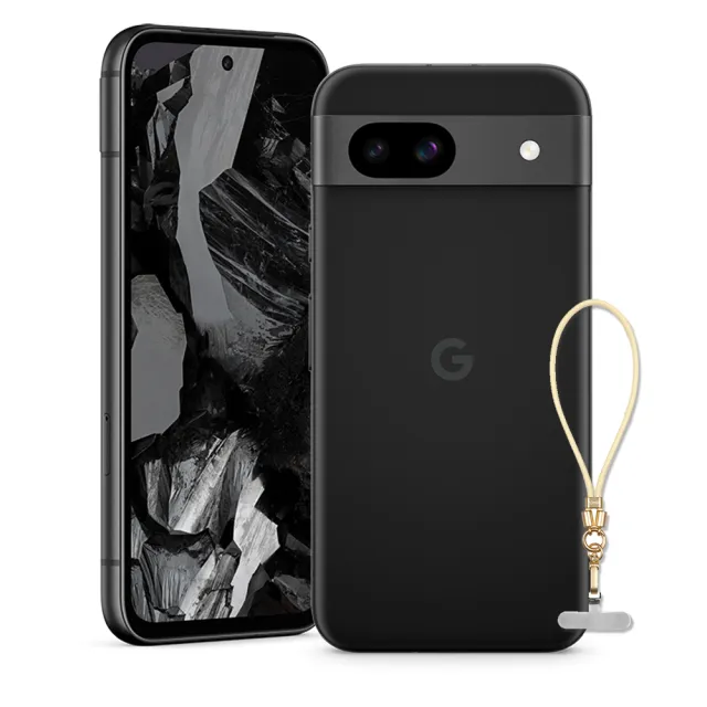 【Google】Pixel 8a 6.1吋 5G(8G/256G/Google Tensor G3/6400萬像素/AI手機)(手腕掛繩組)