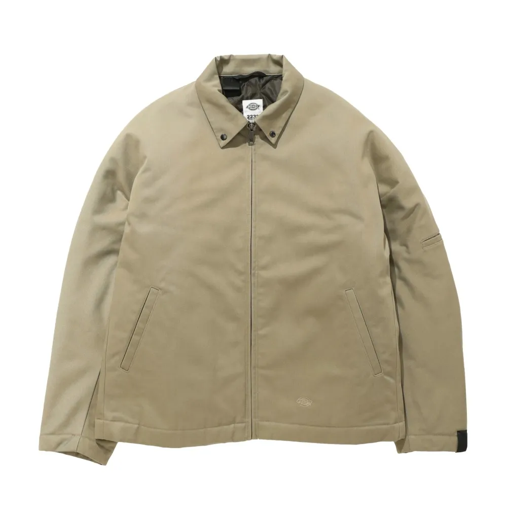 【Dickies】N Hoolywood 聯名－男款卡其色抗皺耐磨可調節袖口休閒夾克｜DK012558KHK